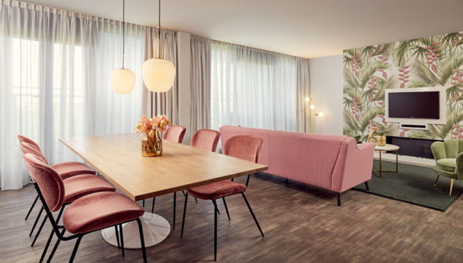 Penthouse Ivory Dining Room